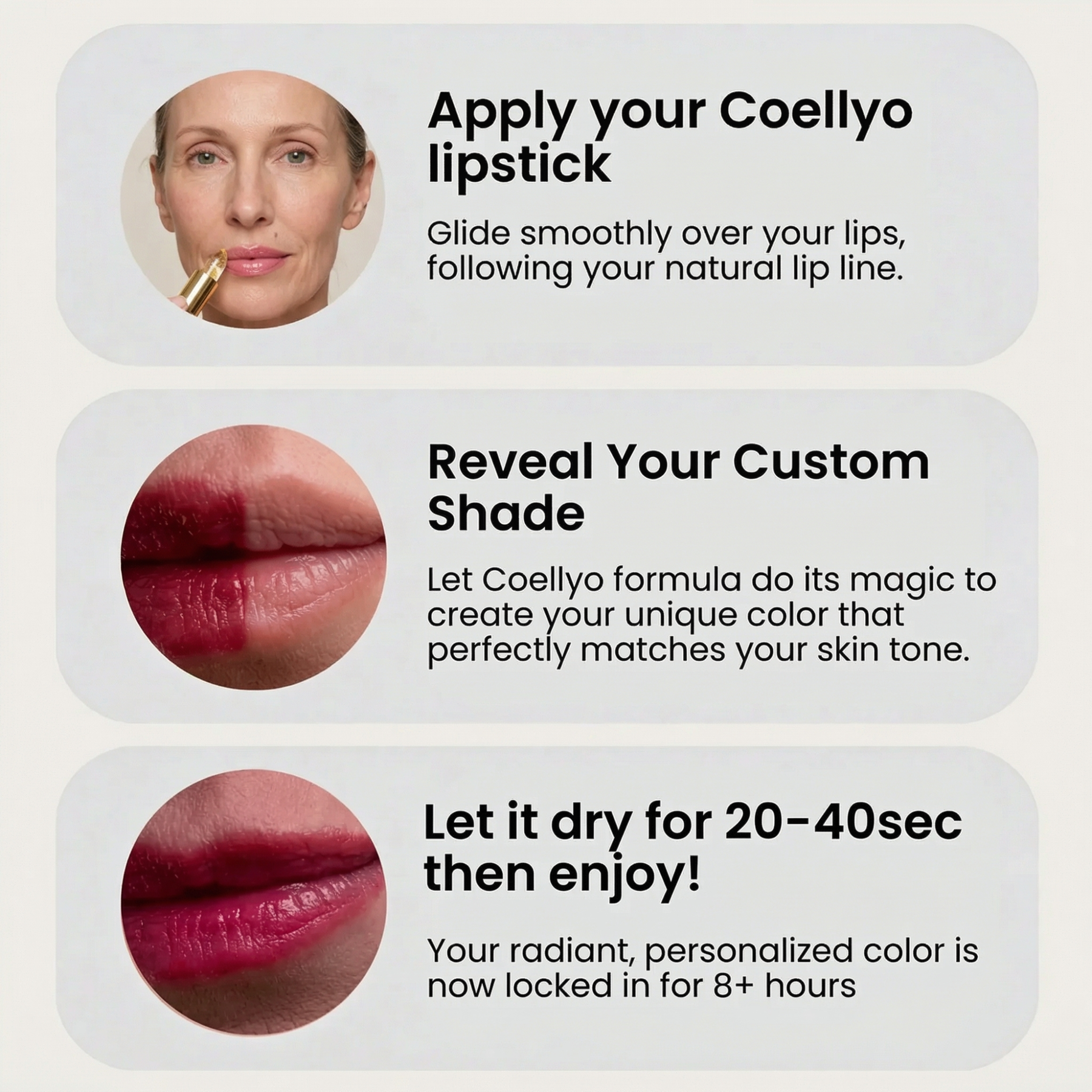 Coellyo TrueTone - ﻿pH Adjusting Lipstick